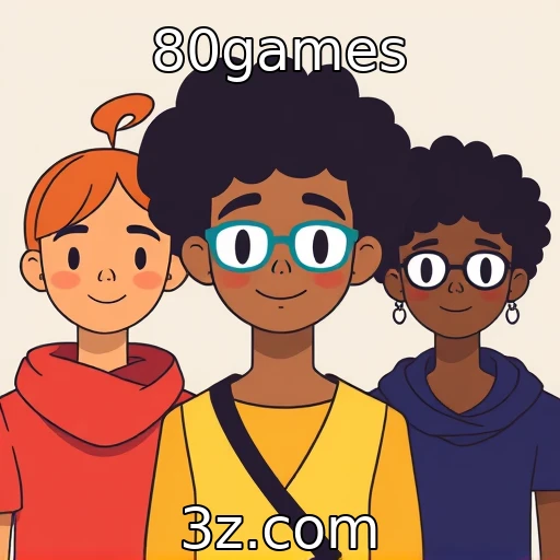 Desafios de diversidade na criação de personagens : 80games