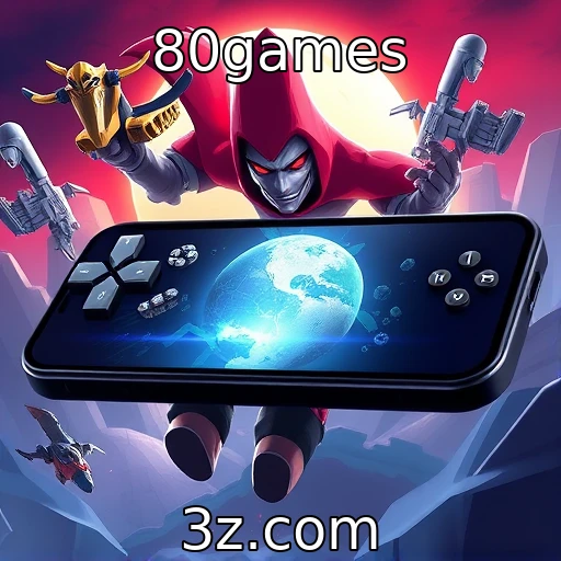 Mercado de jogos móveis em constante crescimento - 80games